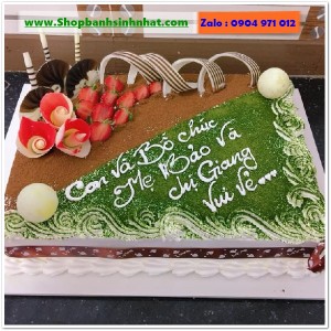 Bánh Sinh Nhật Trà Xanh - VL93